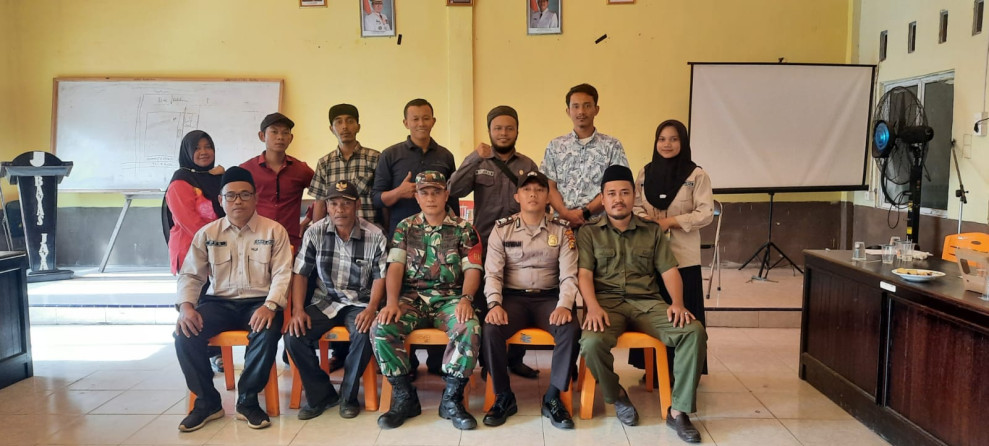 Sukseskan Pemilu 2024, Babinsa Koramil 03/Tpl Dim 0314/Inhil Hadiri Rapat Pleno Terbuka Rekapitulasi DPSHP