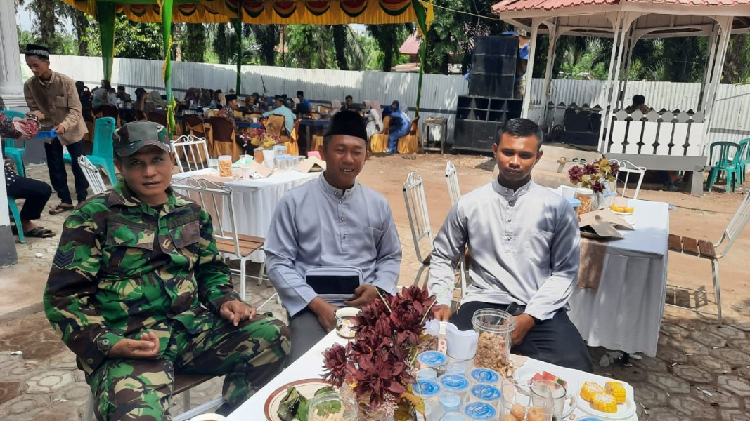 Babinsa Koramil 03/Tpl Hadiri Pernikahan Warga Binaan, Wujudkan Kemanunggalan TNI dengan Rakyat