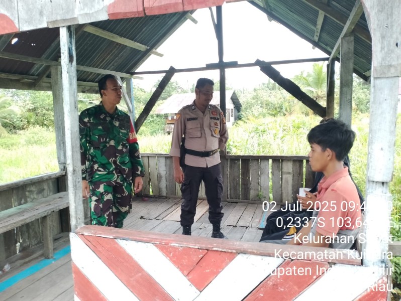 Babinsa Koramil 04/KUINDRA Berkomitmen untuk Meningkatkan Keamanan dan Ketertiban di Wilayah