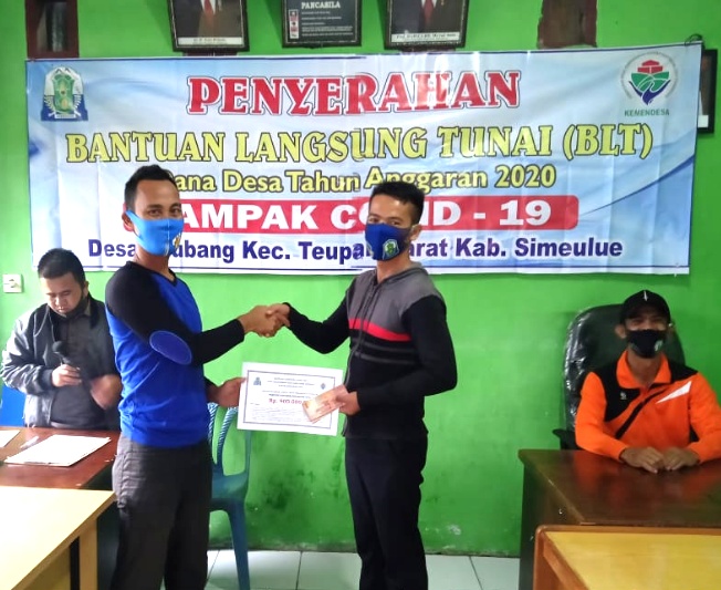 Warga Leubang Telah Terima BLT 2020 Sepenuhnya