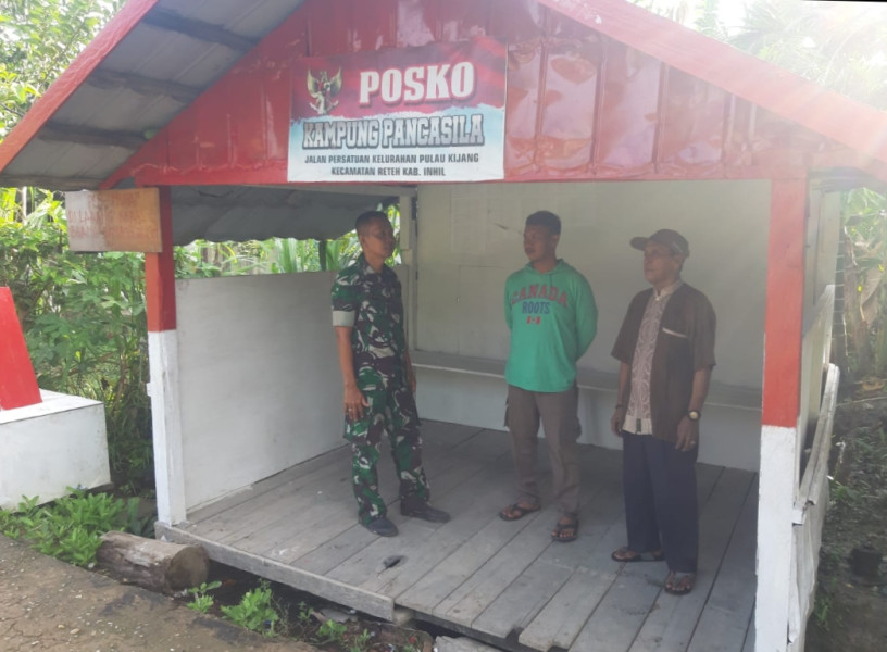 Komsos Bersama Masyarakat, Ini Pesan Babinsa Koramil 07/Reteh