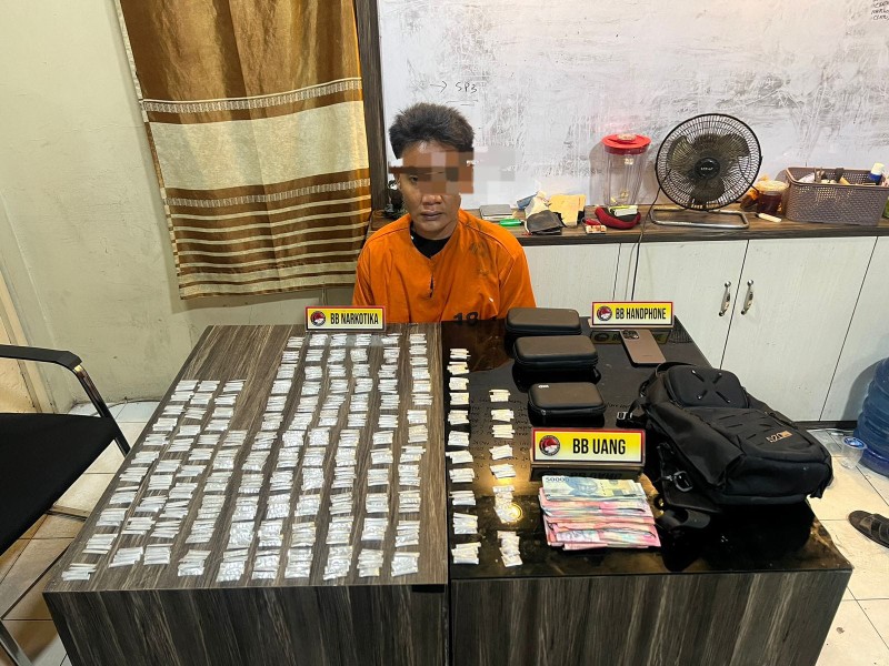 644 Paket Sabu Siap Edar Digerebek di Desa Bente Mandah, Pria 41 Tahun Ditangkap