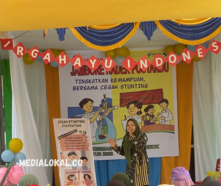 Puskesmas Pengalihan Enok Gelar Jambore Kader Posyandu