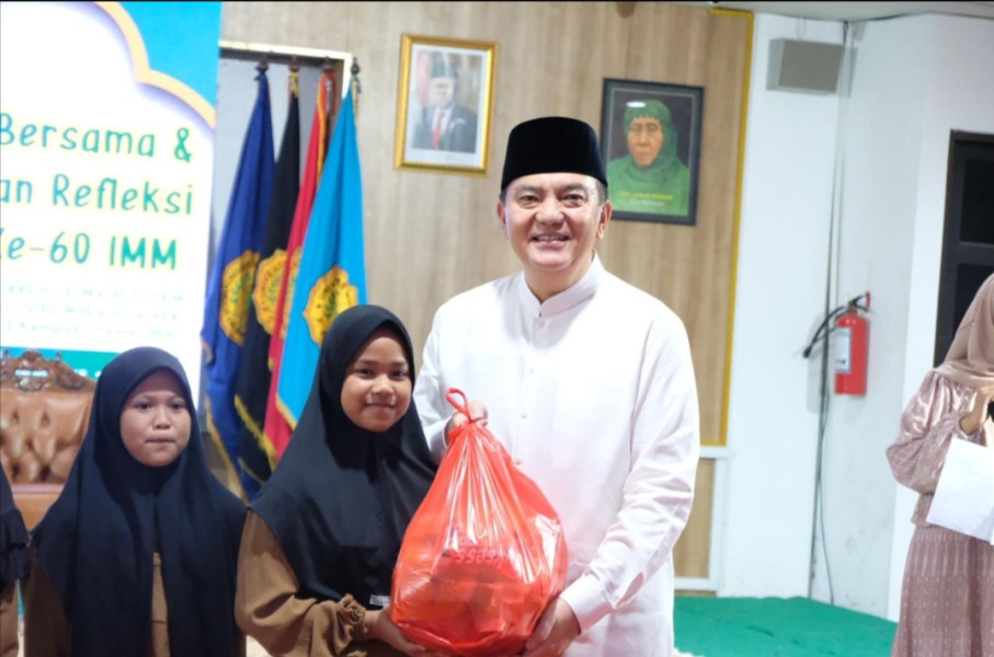 Kapolda Riau Hadiri Buka Puasa Bersama di Milad Ikatan Mahasiswa Muhammadiyah ke-60