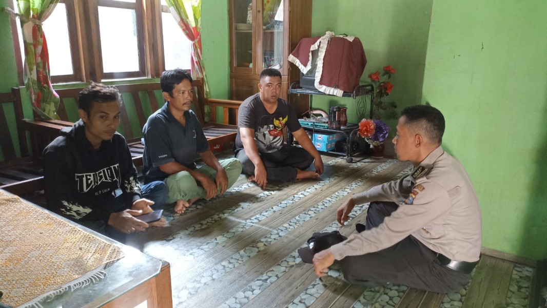 Tangkal Radikalisme Polsek Enok Berikan Edukasi dan Himbauan