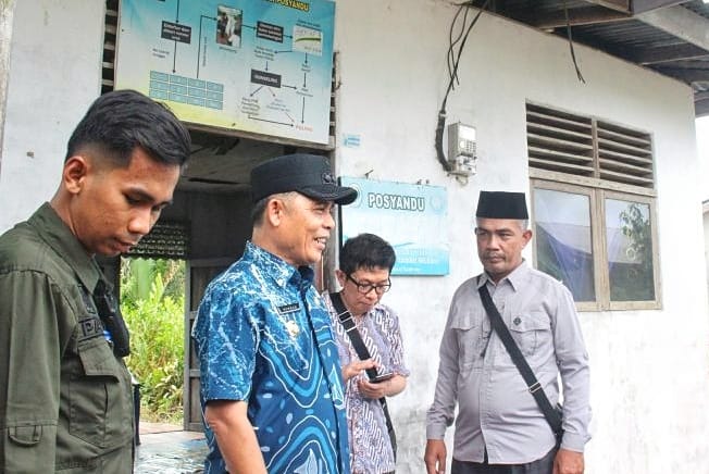 Pj Bupati Bersama Pj Ketua TP PKK Kabupaten Inhil Laksanakan Kunjungan Infrastruktur Penunjang Kesehatan