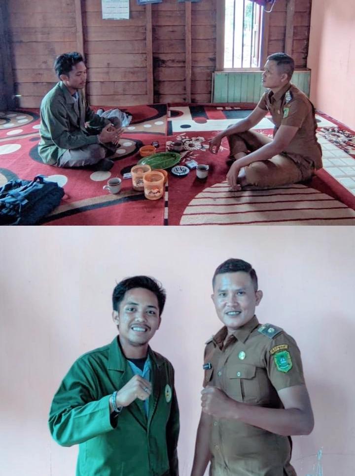 H-6, Kelompok KKN STAI NH Selatpanjang Desa Telesung Lakukan Survey Lokasi