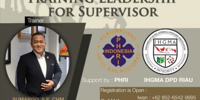 Ayo Ikuti Training Leadership for Supervisor Bersama GM Batiqa Hotel Pekanbaru