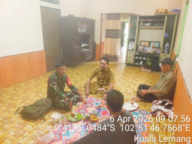 Kopda Zakirman Jalin Silaturahmi dengan Warga Desa Binaan