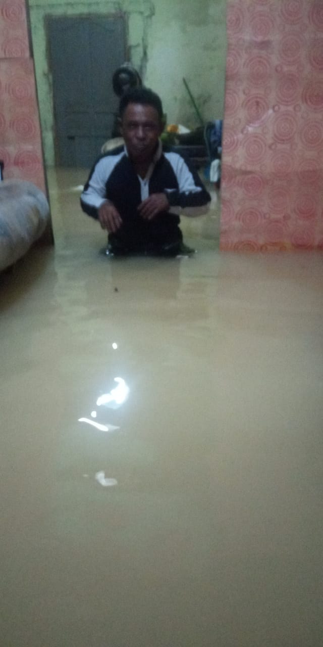 Akibat Hujan Deras 2 Hari Berturut-turut, Tanjung Uban Dilanda Banjir