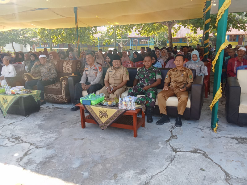 Danramil 09/Kmg Hadiri Acara Perpisahan SMAN 1 Keritang