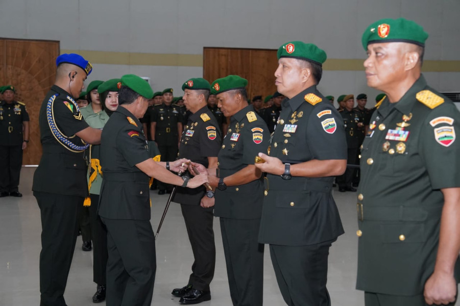 Brigjen TNI Sugiyono Danrem 031 Wira Bima Baru.