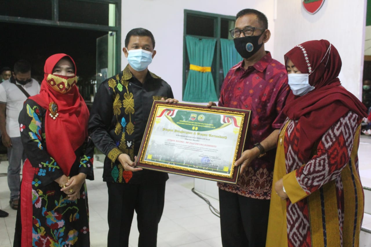 Purna Tugas Kasdim, Dandim 0314/Inhil Berikan Pesan Ini