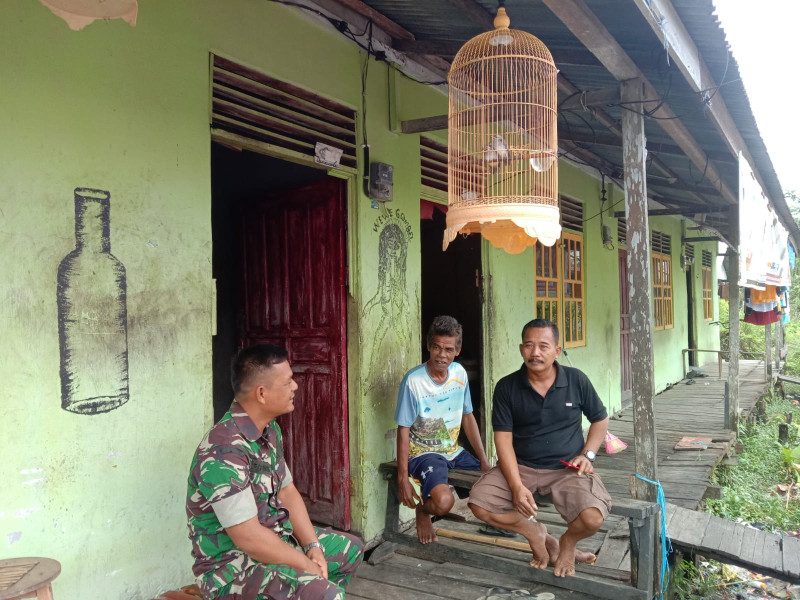 Terkait Bahaya Narkoba, Koramil 07/Reteh Berikan Informasi Kepada Masyarakat