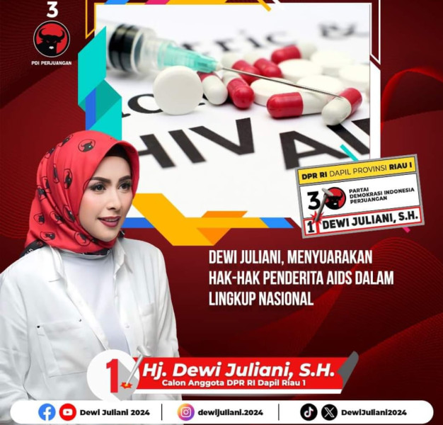 Hari AIDS Sedunia, Dewi Juliani Sebut Peran Komunitas Terdampak Sangat Dibutuhkan