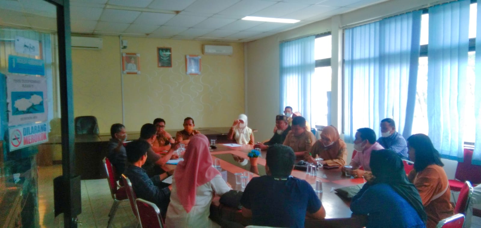 Puluhan Pedagang Taman Jalur Kuansing Tolak Pengelolaan dari SP Takunsi