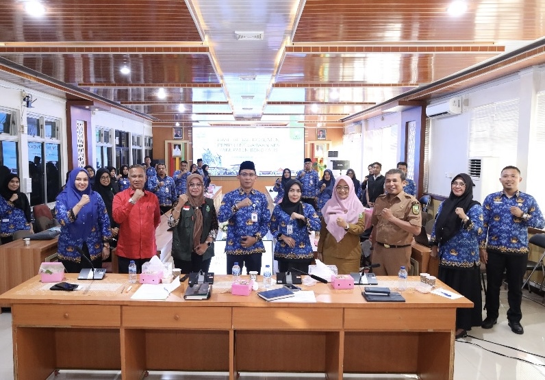 Dinkes Bengkalis Hadiri Rapat Sosialisasi Penilaian KKS Tahun 2025 Dan Pembahasan Hasil Verifikasi KKS Tahun 2024