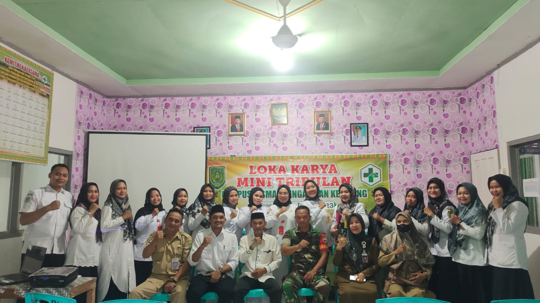 Tingkatkan Mutu Pelayanan, Danramil 09/Kemuning Hadiri Lokakarya Mini