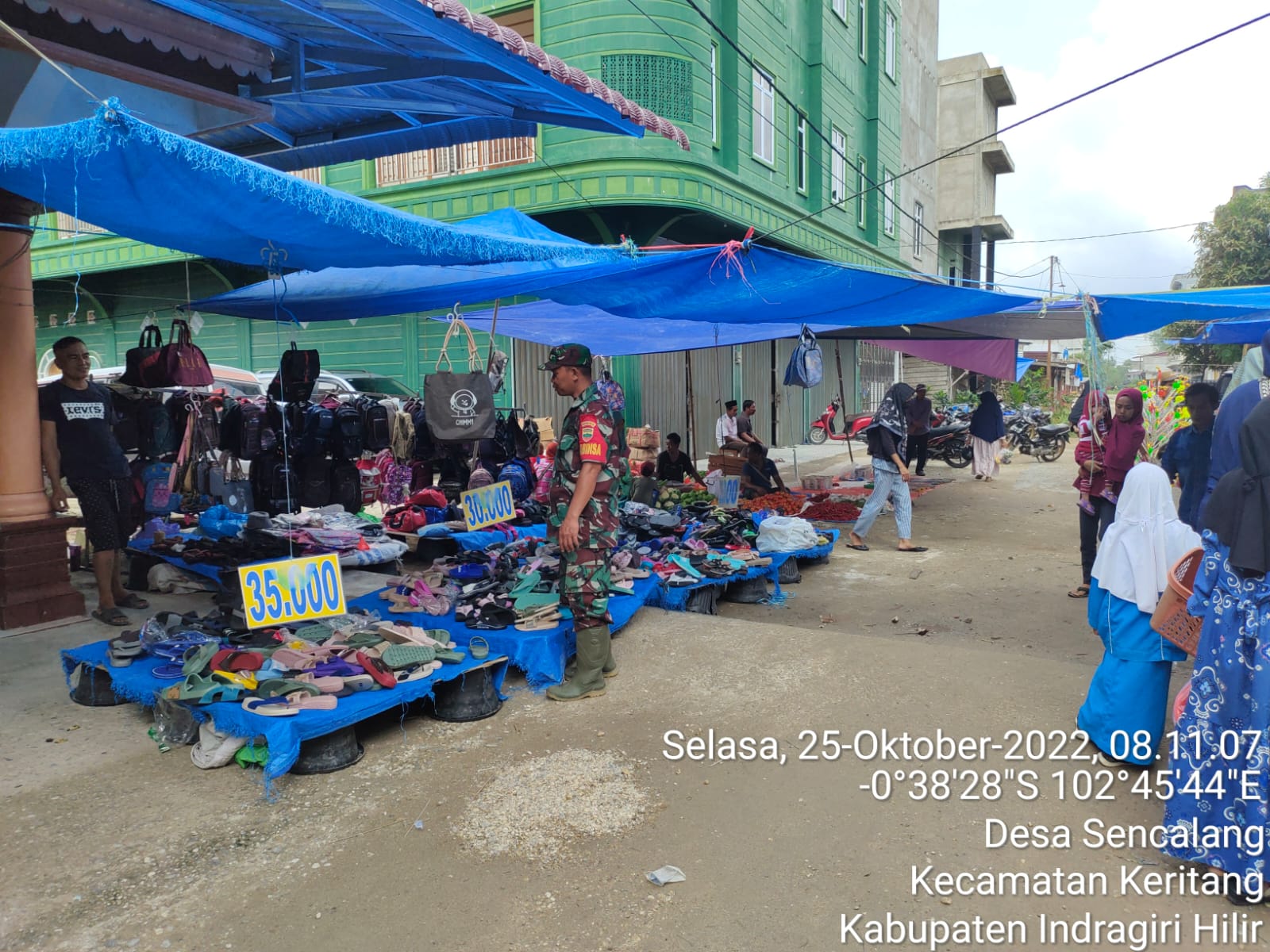 Serda Darmadi Giat Tegakkan Prokes di Wilayah Binaan