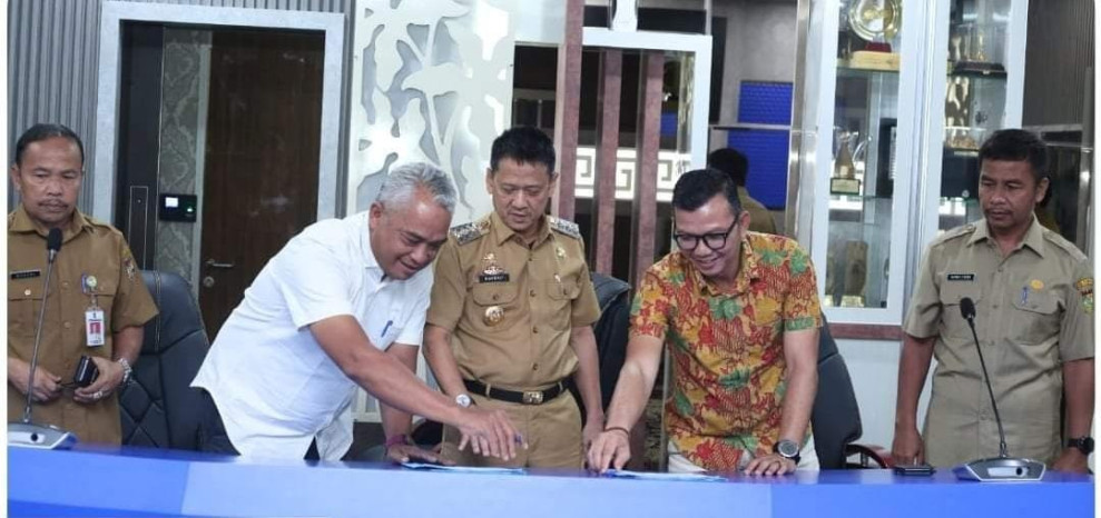 Melalui Penandatanganan MoU, Hambali Harap Tingkatkan Kerjasama Dalam Pengawasan Pemilu