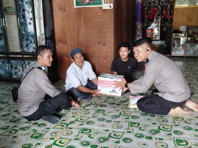 Polsek GAS Peduli Terhadap Korban Diterkam Buaya