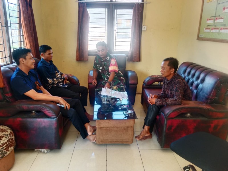 Sinergitas Babinsa Koramil 09/Kemuning, Aparat Desa, dan Masyarakat dalam Mendukung Program Pemerintahan