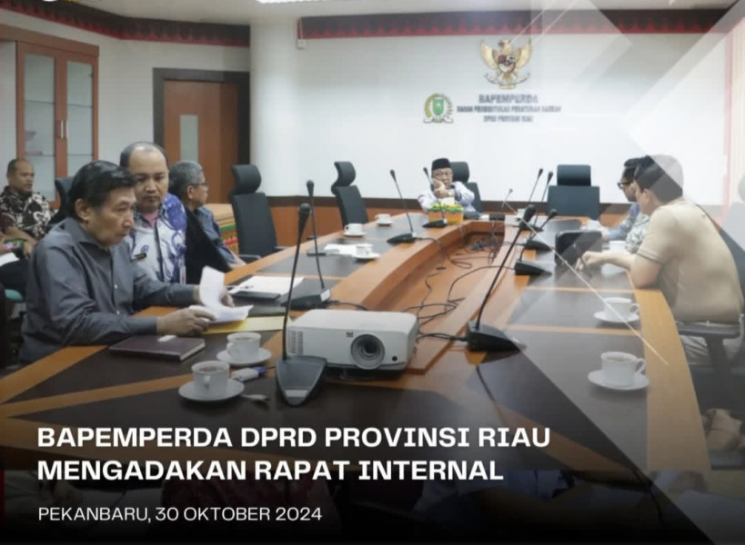 Bapemperda DPRD Riau Mulai Rapat Kerja Bapemperda DPRD Riau Mulai Rapat Kerja