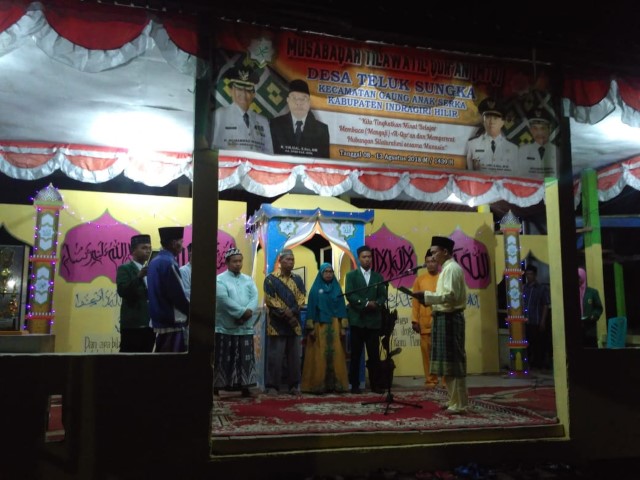 Peringati HUT RI ke 73, Teluk Sungka Gelar MTQ Tingkat Desa 