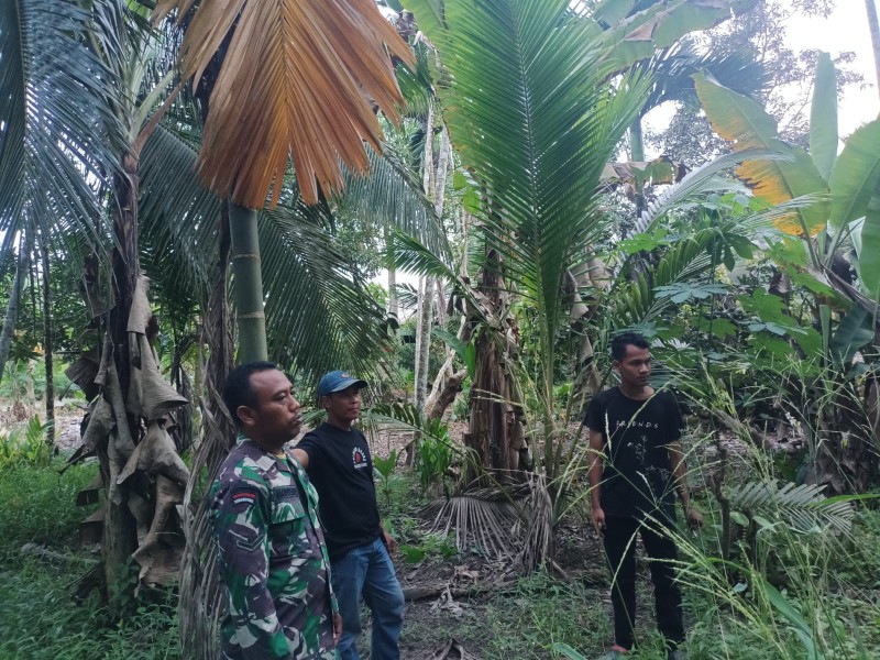 Patroli Tapal Batas Koramil 07/Reteh Wujudkan Rasa Aman dan Nyaman bagi Masyarakat