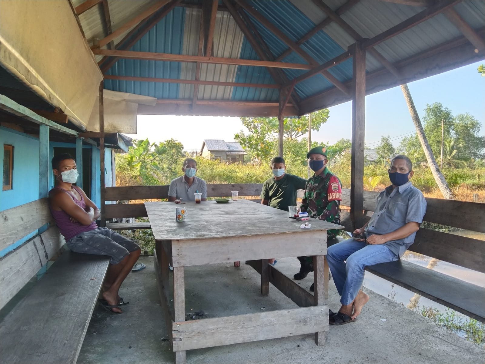 Kopda Deny S Rutin Lakukan Komsos Bersama Warga Binaan