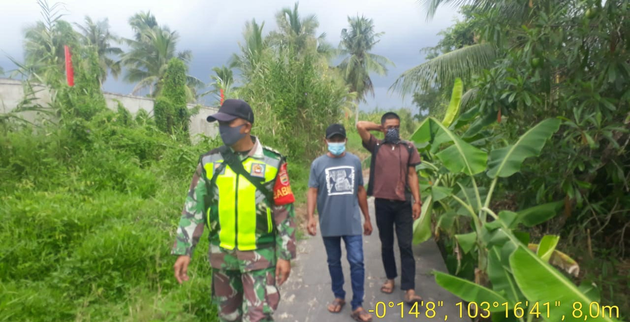 Serda Januar Effendi Pantau dan Lakukan Antisipasi Dini Cegah Karhutla