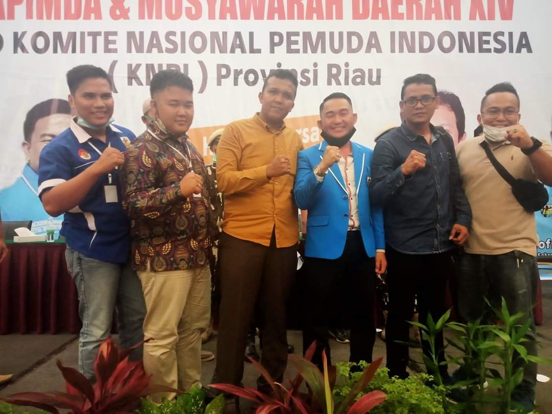 Aklamasi, Fuad Santoso Sah Ketua DPD KNPI Riau Periode 2021-2024