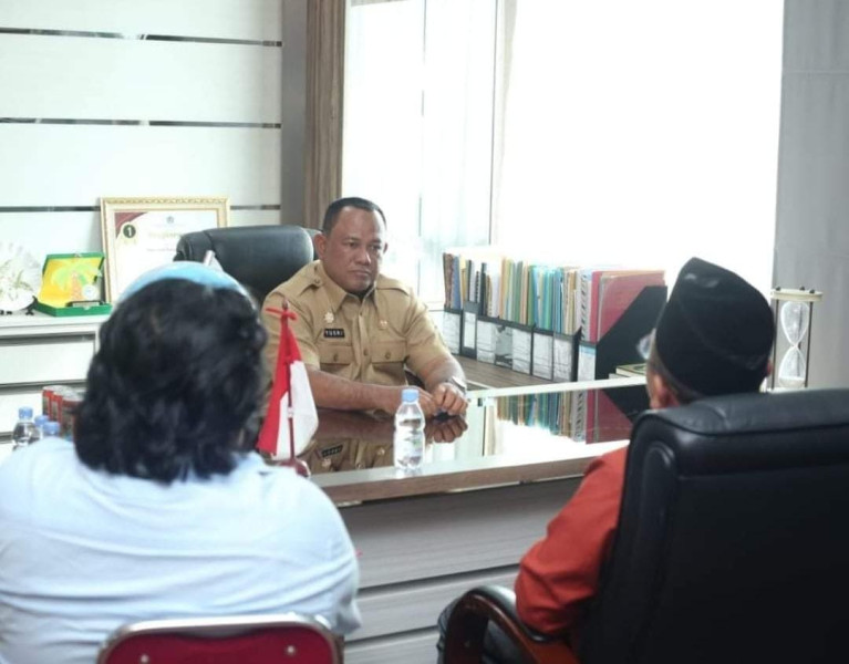 Kunjungan Sekaligus Silaturahmi Dengan Pj Sekda Kampar Bersama DPP Lembaga Swadaya Masyarakat Bening Provinsi Riau