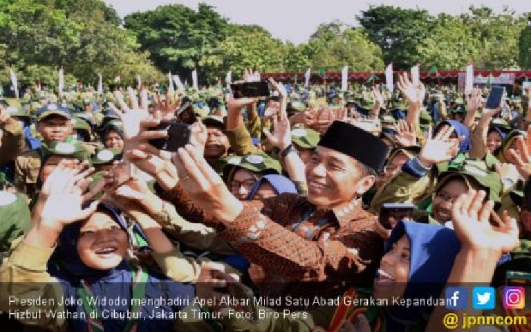 Jokowi: Bangsa Ini Sedang Hijrah dari Marah-Marah