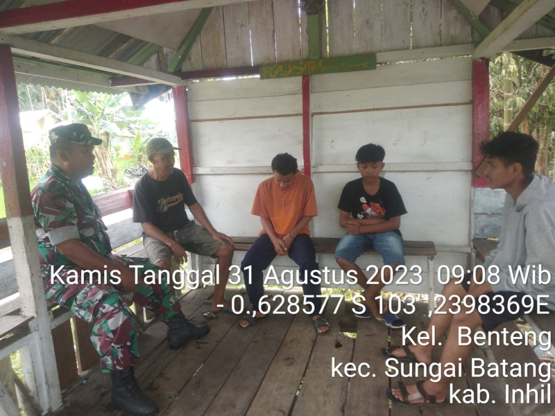 Untuk Para Generasi Muda, Koramil 07/Reteh Berikan Sosialisasi Terkait Pemahaman Untuk Masa Depan