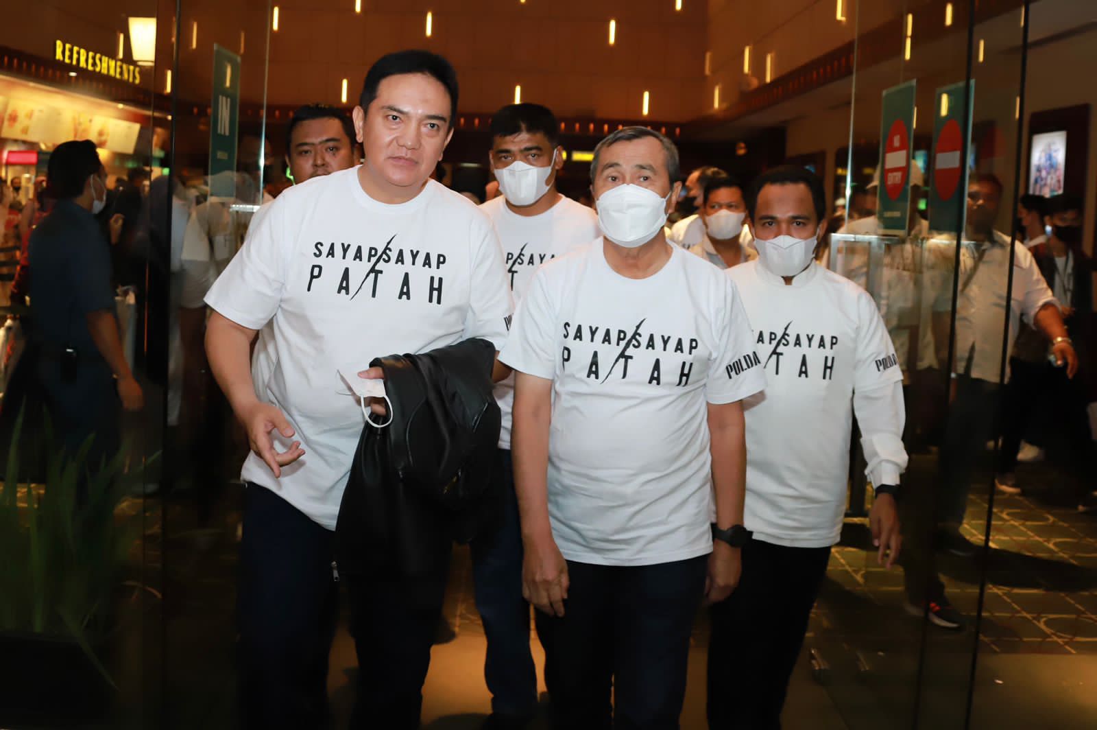 Seru! Polda Riau Gelar Nonton Bareng Film ‘Sayap Sayap Patah’