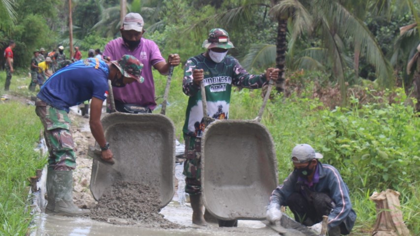 Proses Pembangunan Jalan Yakup II Terus Dipercepat