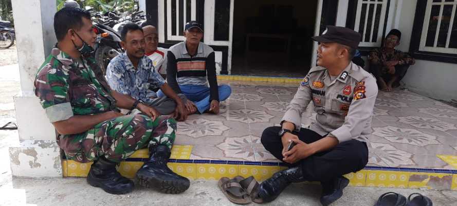 Wujudkan Sinergitas, Babinsa 03/Tpl Bersama Bhabinkamtibmas Rutin Sambangi Warga Binaan