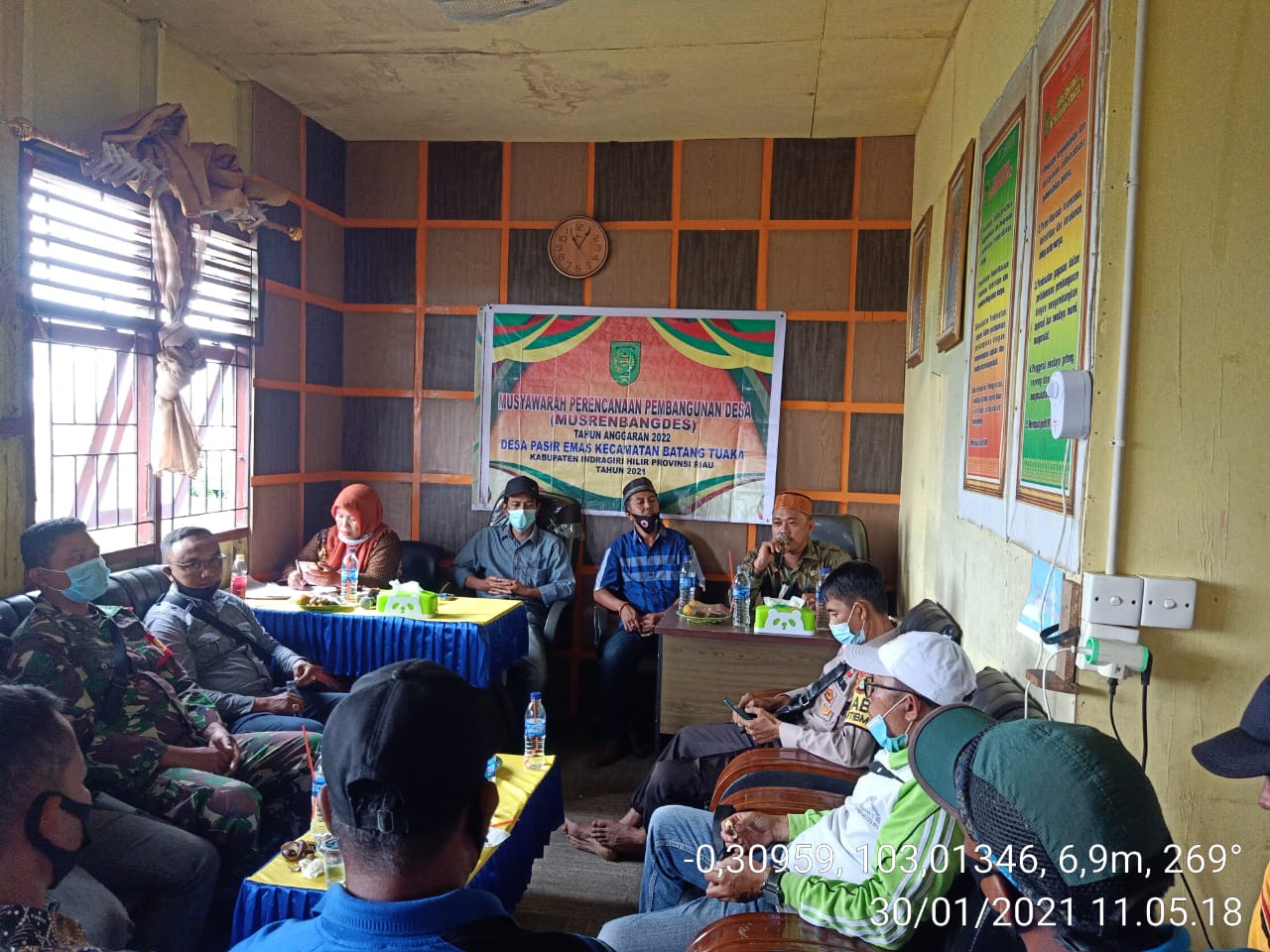 Serda Ahmad Sidik Hadiri Kegiatan Musrenbang Desa Pasir Emas