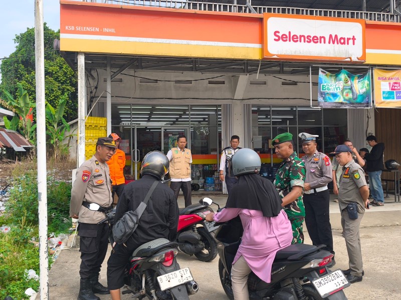 Sinergi Koramil 09/Kemuning Bersama Polsek dalam Langkah Pengamanan Suasana Idul Fitri 1447 H