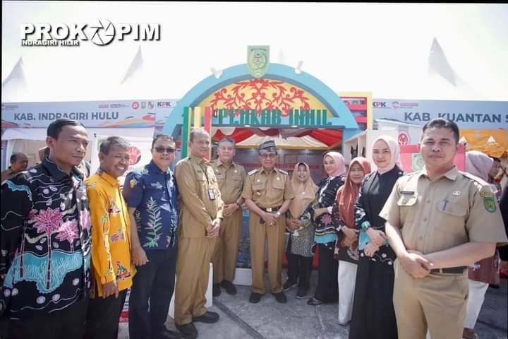 Promosikan Potensi Daerah, DPMPTSP Inhil Ikuti Ekspo Roadshow Bus KPK 2023 di Pekanbaru