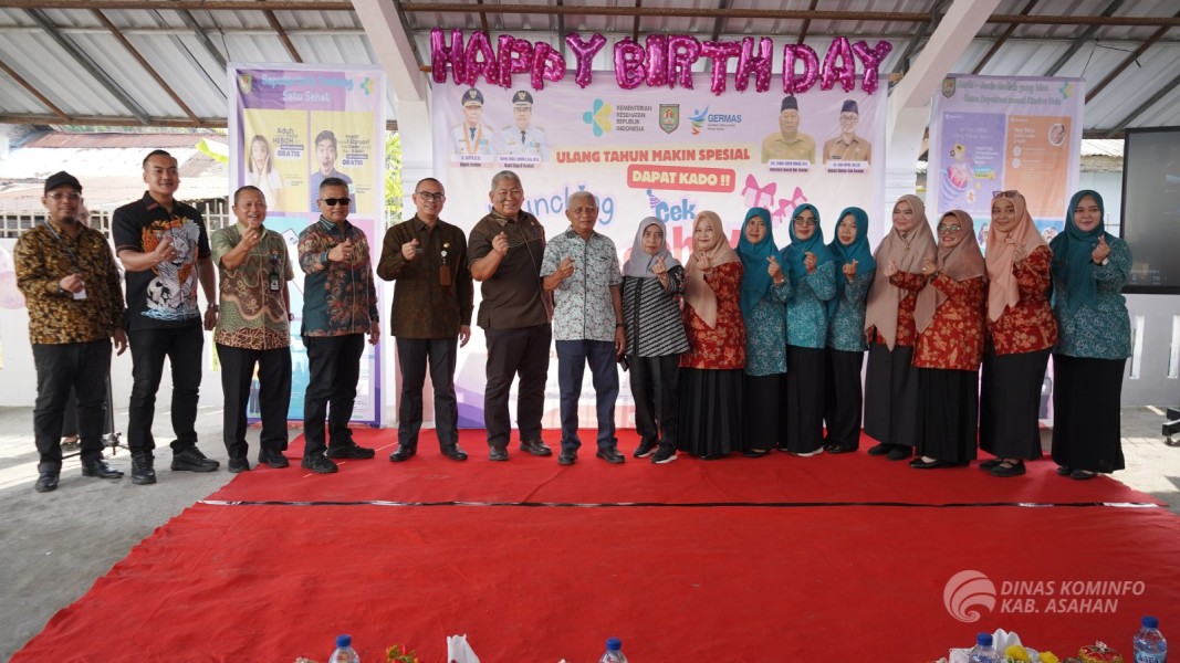 Bupati dan Wakil Bupati Asahan Launching PKG Bupati dan Wakil Bupati Asahan Launching PKG