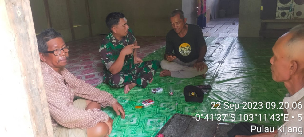 Tingkatkan Persaudaraan Antar Sesama Koramil 07/Reteh dan Masyarakat