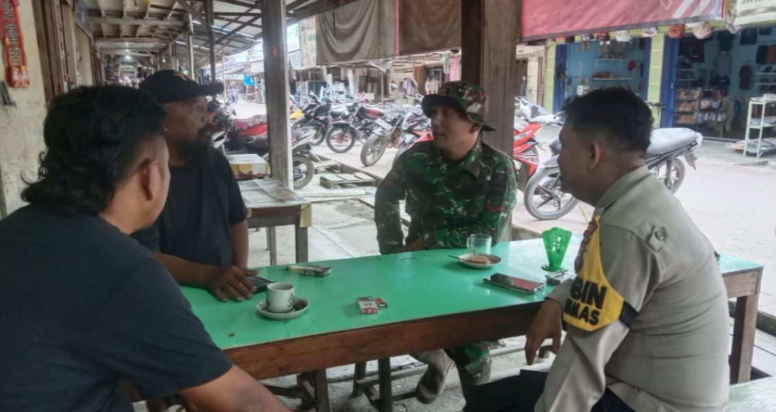 Eratkan Hubungan Silaturahim: Babinsa Koramil 05/GAS Laksanakan Komsos