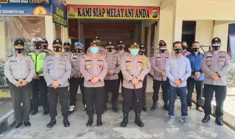 Kapolres Rohul Ajak Bhabinkamtibmas Proaktif Jaga Kamtibmas