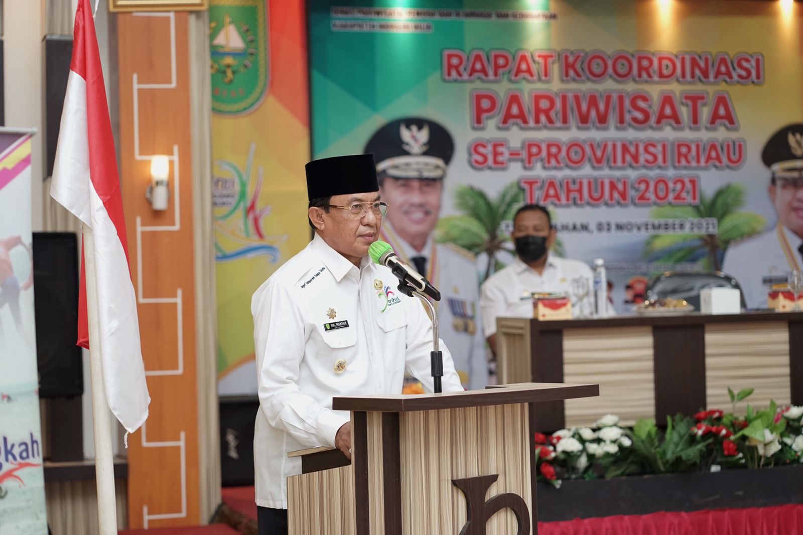 Dibuka Langsung Oleh Bupati Wardan, Disparporabud Inhil Gelar Rakor Pariwisata se-Riau