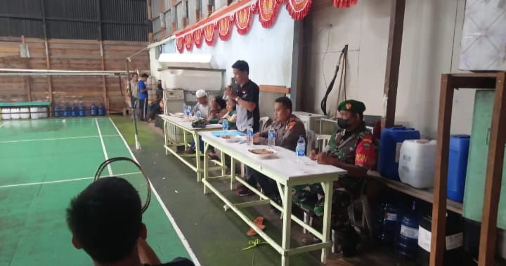 Pembukaan Turnamen Badminton Dalam Rangka Milad 76/Inhil