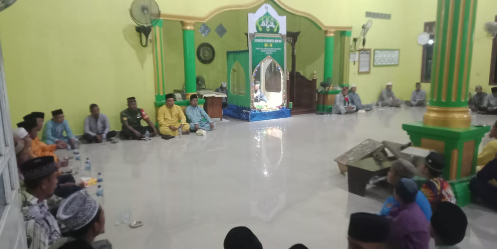 Danramil 09/Kemuning Hadiri Pelaksanaan Seleksi Tilawatil Qur'an Sedesa Sekara