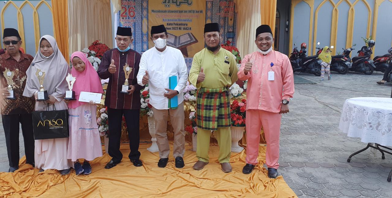 Terlaksana Dengan Sukses Pelaksanaan MTQ Ke VI Tingkat Kelurahan Tabek Gadang Kota Pekanbaru
