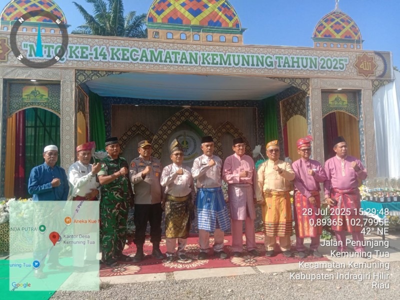 Danramil 09/Kuming Hadiri MTQ ke-14 di Desa Kemuning Tua, Tingkatkan Kesadaran dan Kecintaan terhadap Al-Qur'an